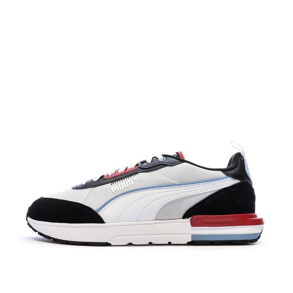 Baskets Blanc/Marine Homme Puma Puma R22 pas cher