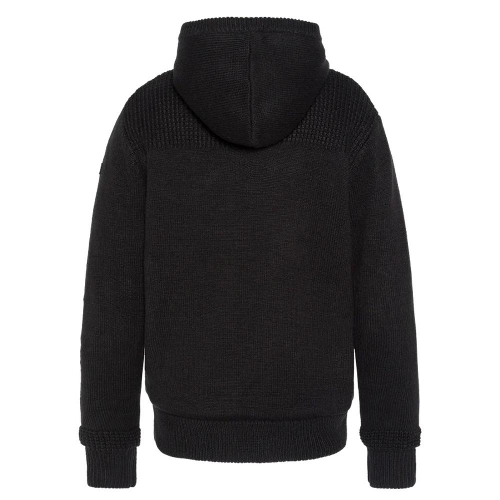 Gilet Noir Homme Schott Big Pull vue 2