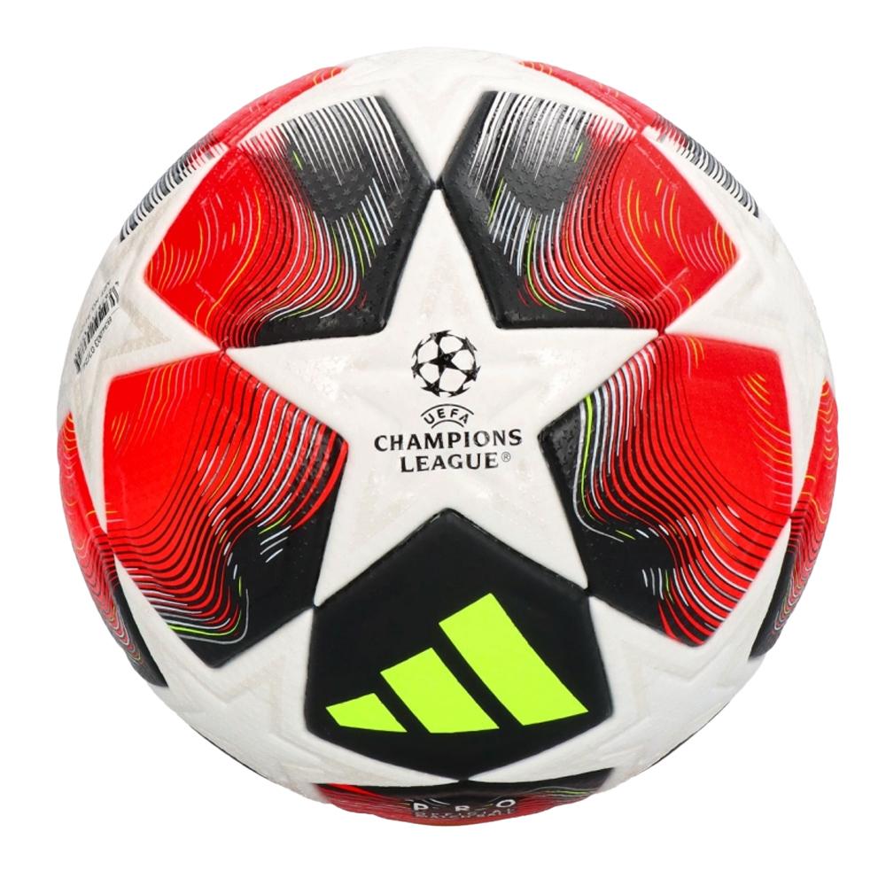 Ballon de Foot Blanc/Rouge/Noir JH1295 pas cher