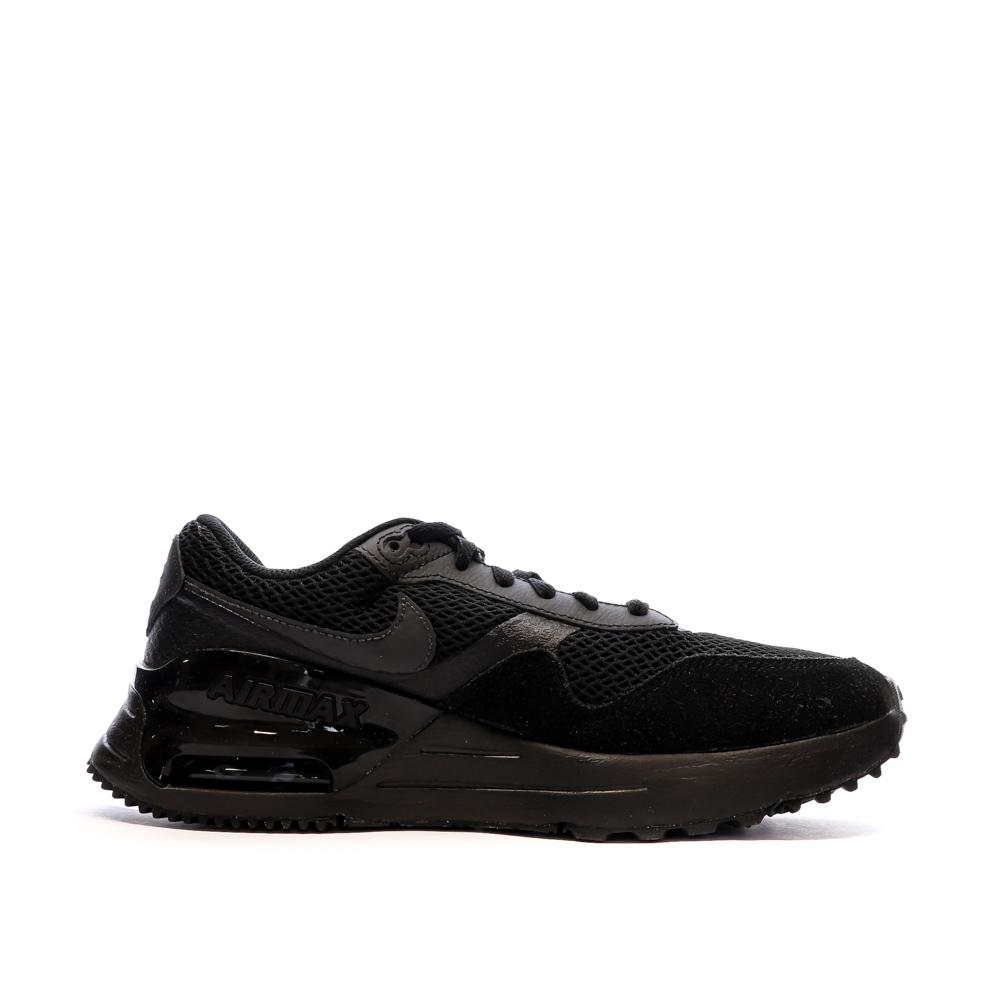 Baskets Noires Homme Nike Air Max Systm vue 2