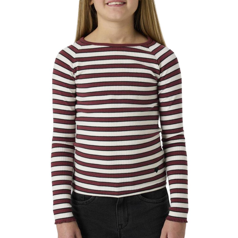 T-Shirt Bordeaux/Blanc Fille Name i Tala pas cher