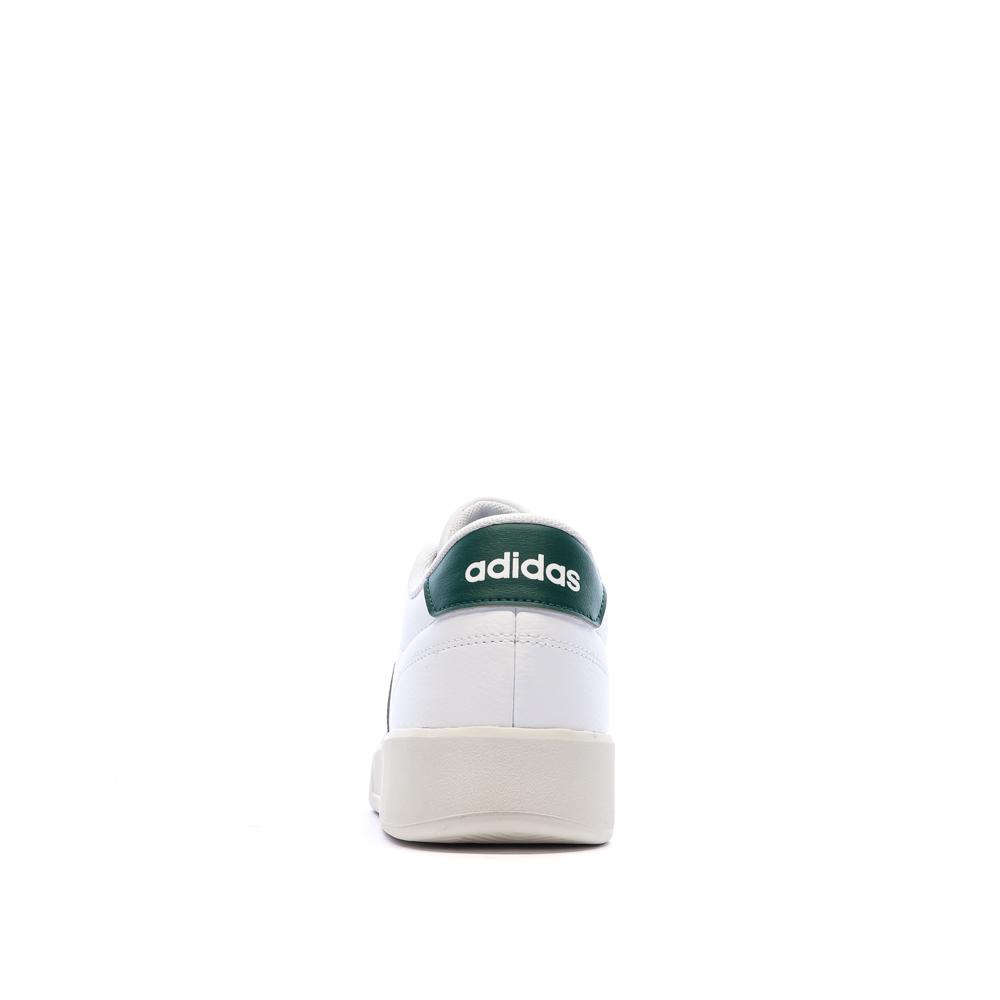 Zapatillas blancas/verdes para hombre Adidas Breaknet 3.0 ver 3