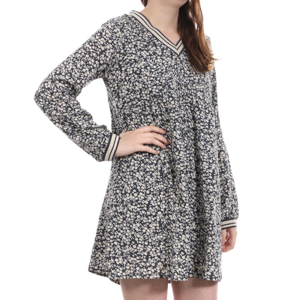 Robe Bleu à fleurs Femme Les Tropéziennes Melanotte pas cher