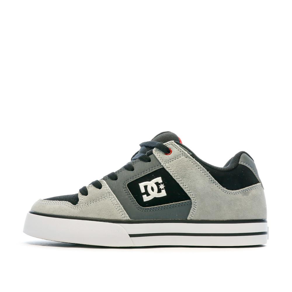 Baskets Noir Grise Homme Dc shoes Pure