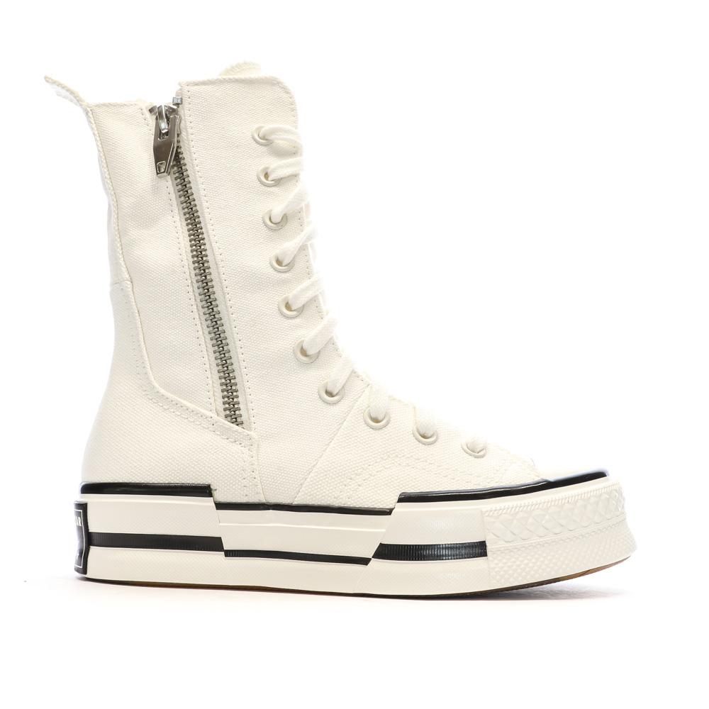 Baskets Blanches Femme Converse Chuck 70 A08261C vue 2