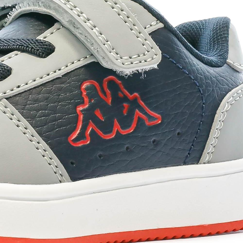 Baskets Marine/Gris Garçon KAPPA Malone vue 7