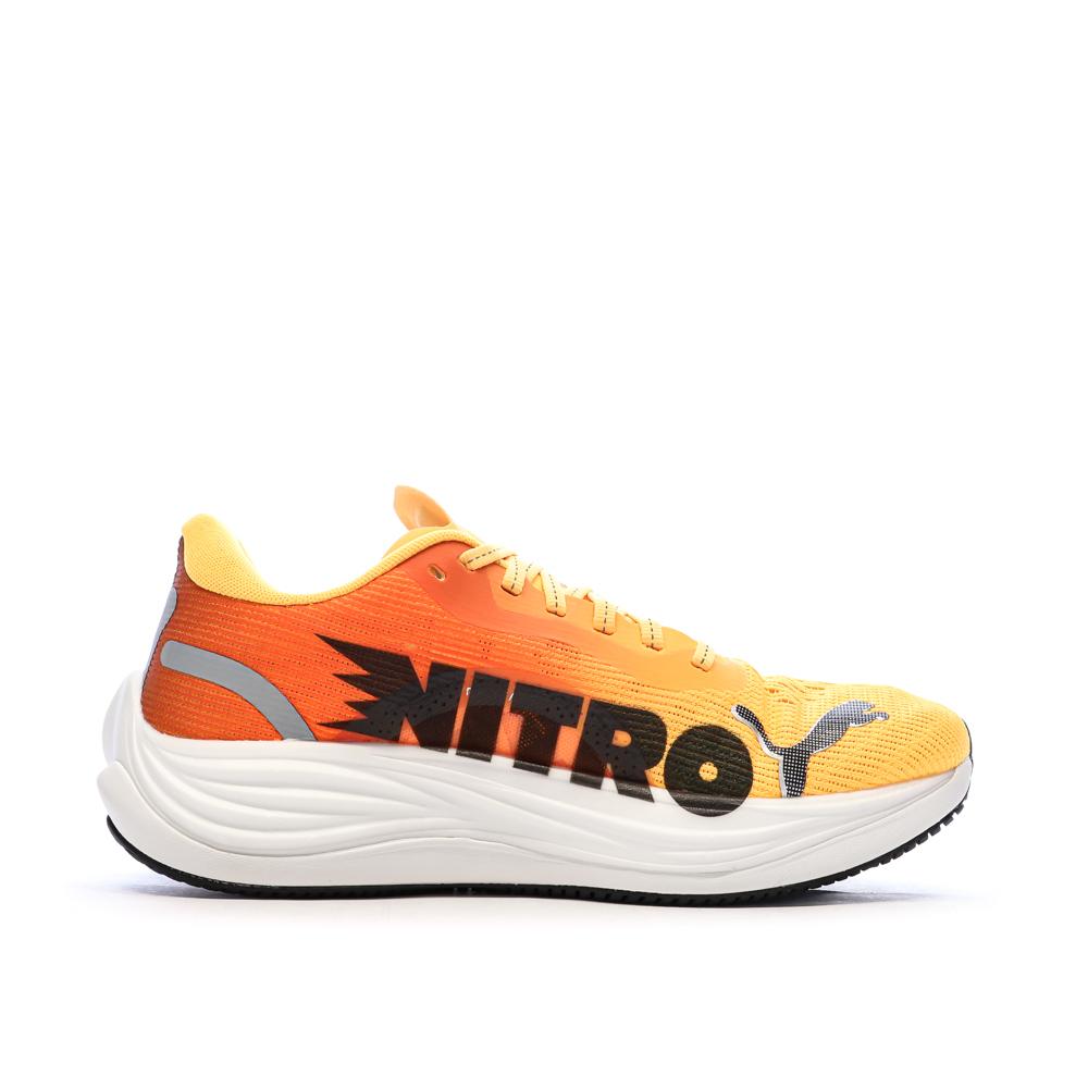 Chaussures de Running Orange/Jaune Femme Puma Velocity vue 2
