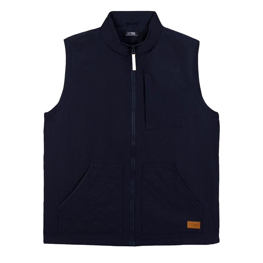 Ärmellose Daunenjacke für Herren, marineblau, TBS OLBINSAN günstig