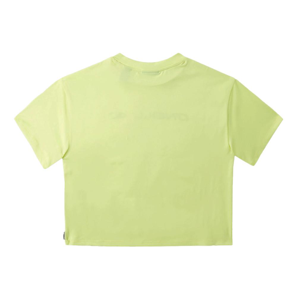T-shirt Crop Top Vert Fille O'Neill Rutile vue 2