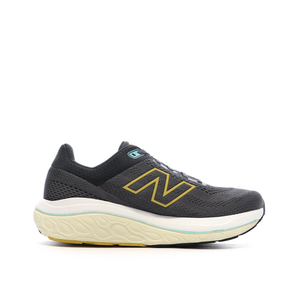 Chaussures running Grises Homme New Balance 860 Magnet vue 2