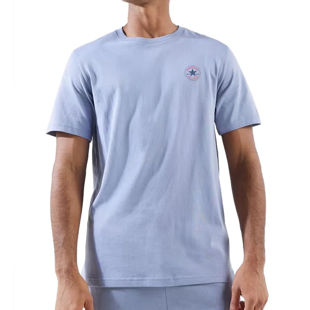 T-shirt Bleu Homme Converse Thunder pas cher