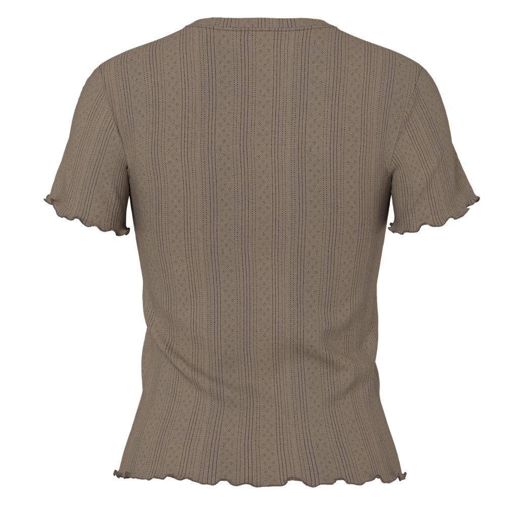 T-Shirt Gris Femme Pieces Marie vue 2