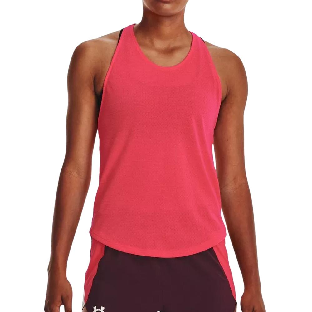 Débardeur Rose Femme Under Armour Ua Streaker Run pas cher