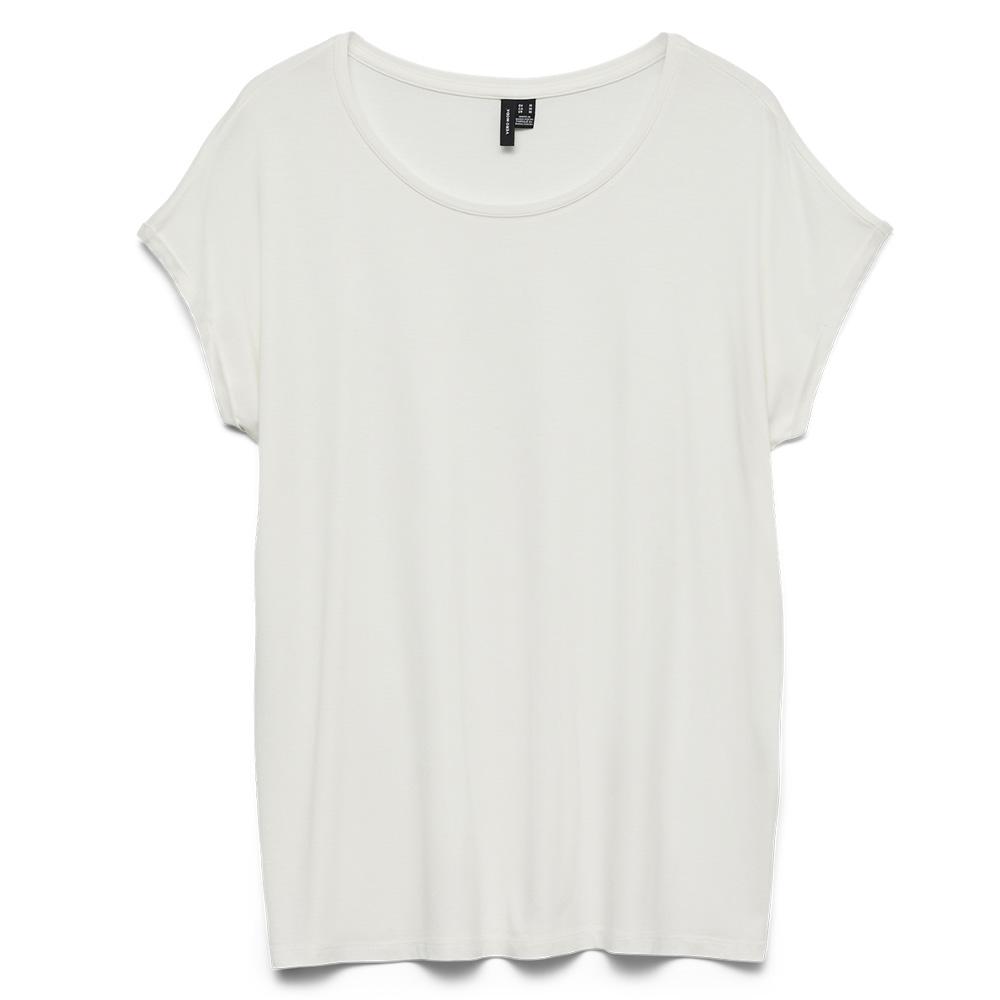 T-shirt Blanc Femme Vero Moda Fosia pas cher