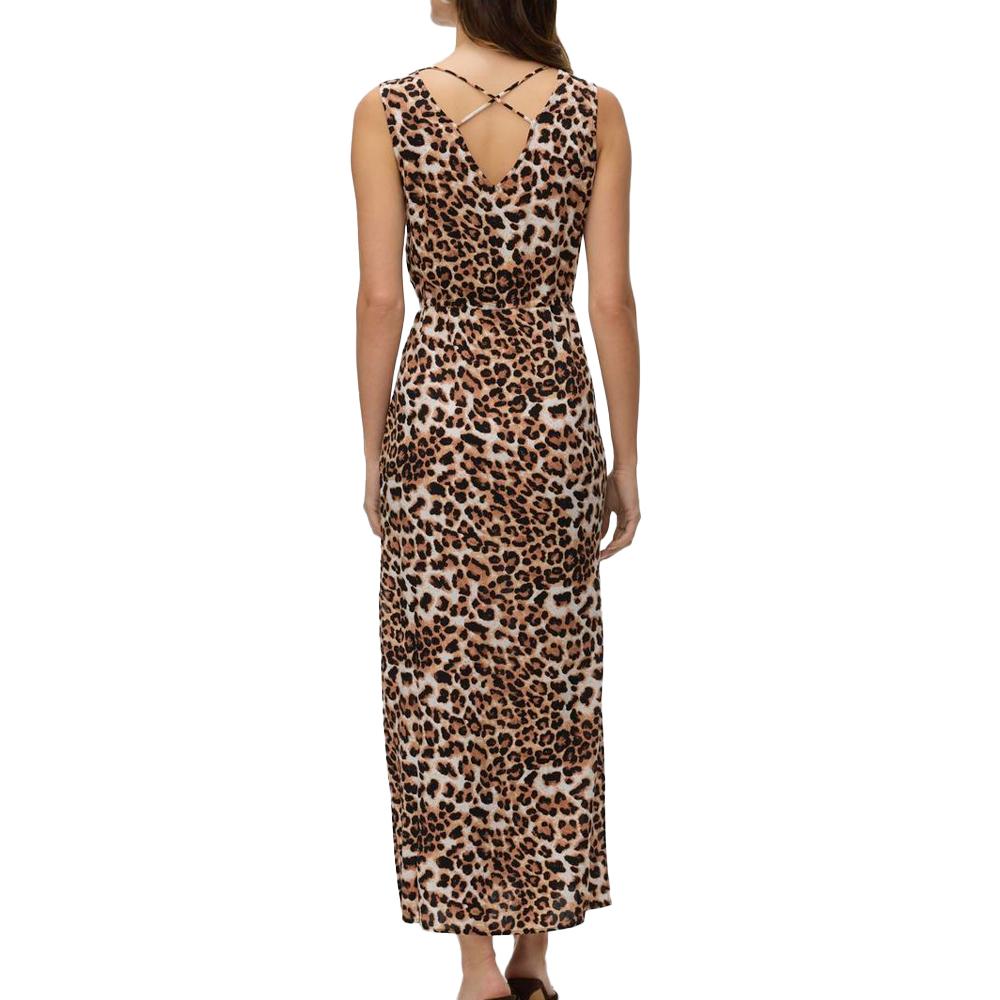Women's Black/White/Brown Maxi Dress Vero Moda 10286770 Photo of the Espace des Marques %store% store - view of %key%