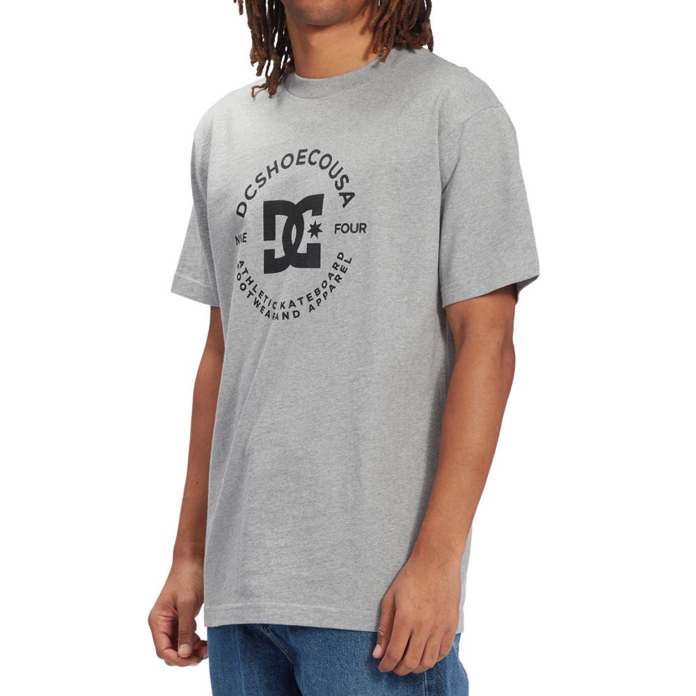 Graues Herren-T-Shirt von DC Shoes Pilot günstig