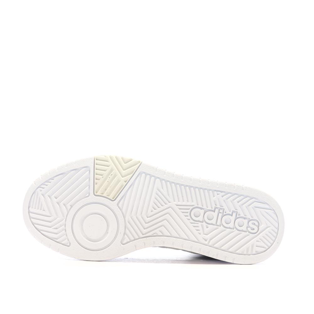 Baskets Noires Femme Adidas Hoops vue 5