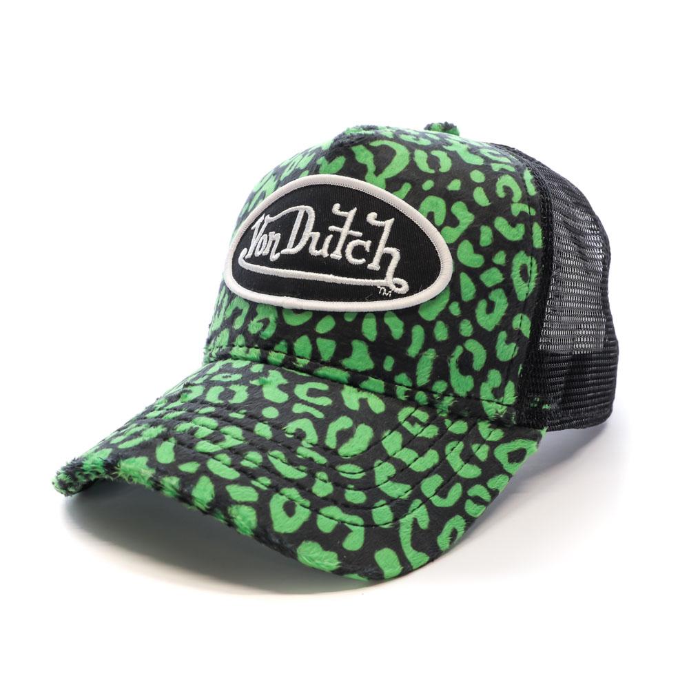 Casquette Verte/Noire Homme Von Dutch 936390 pas cher