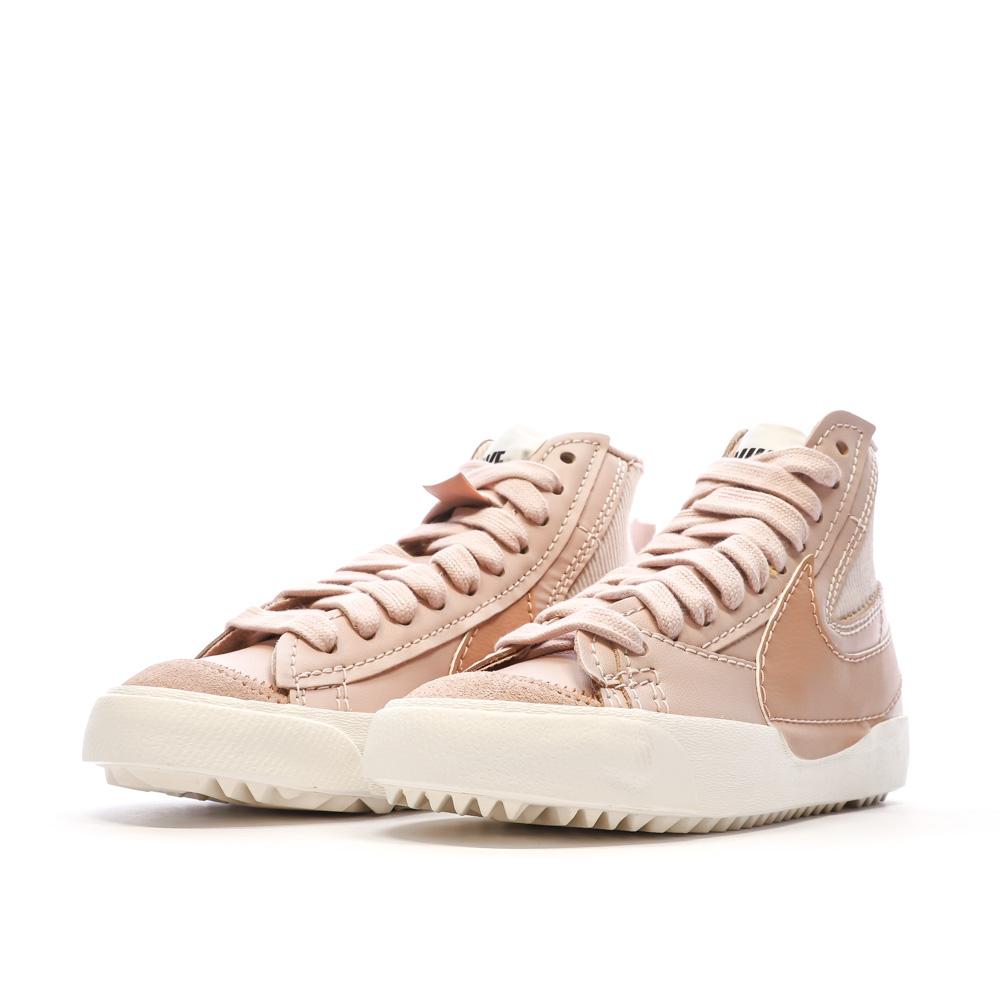 Baskets Roses Femme Nike Blazer Mid '77 Jumbo vue 6
