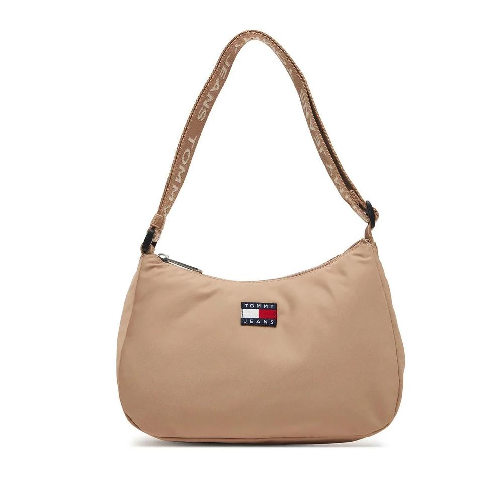 Sac à Bandoulière Beige Femme Tommy Hilfiger Should pas cher