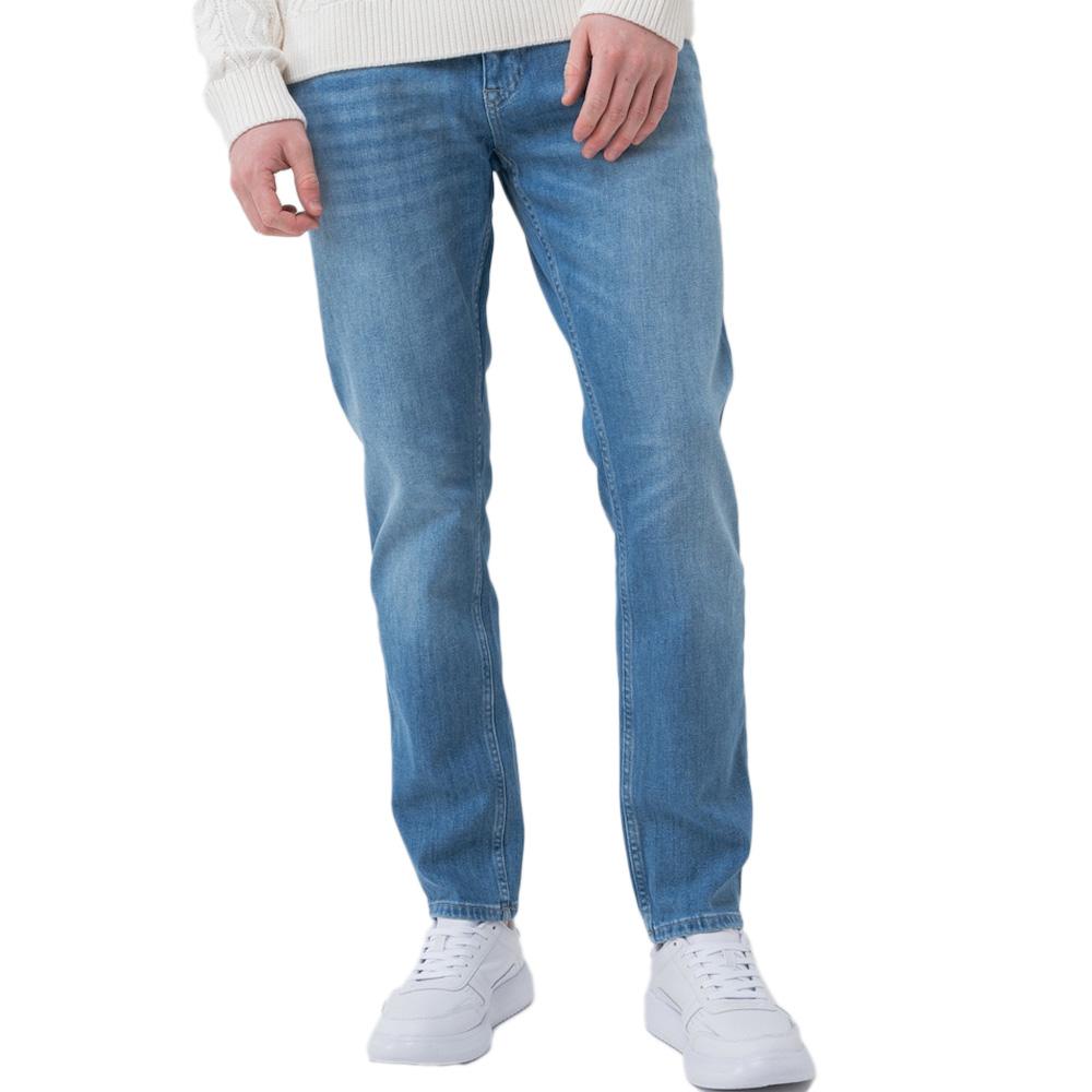 Jean Slim Bleu Homme Tommy Hilfiger Austins pas cher