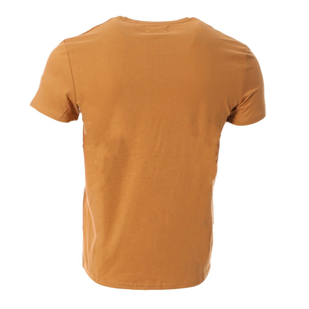T-shirt Jaune Homme Lee Cooper Oxime vue 2