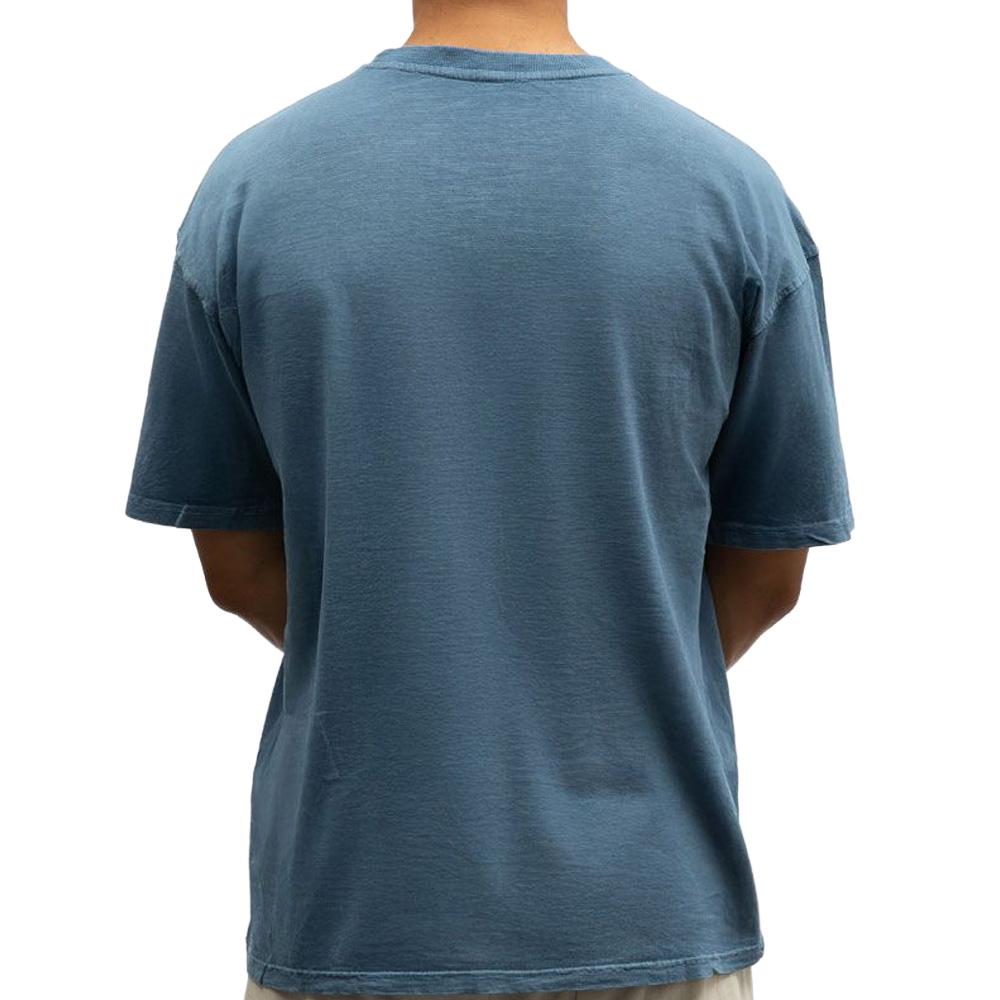 T-Shirt Bleu Homme Paname Brothers Uniclo vue 2