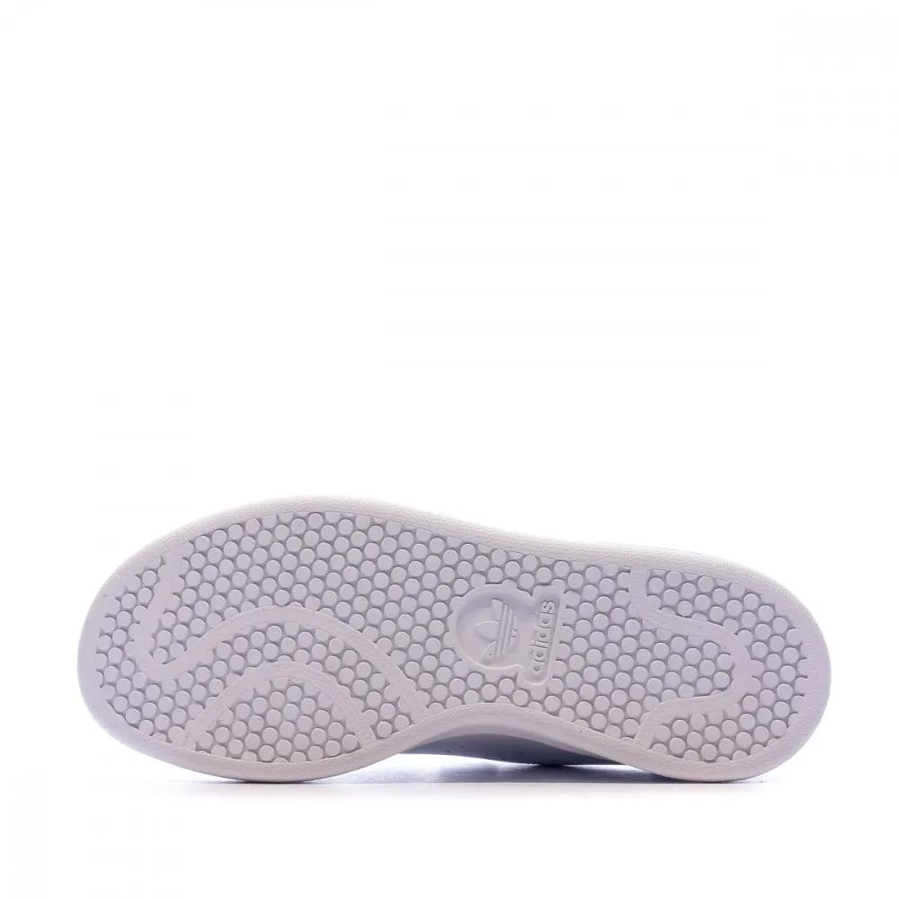 Basket Blanche Fille Adidas STAN SMITH vue 5