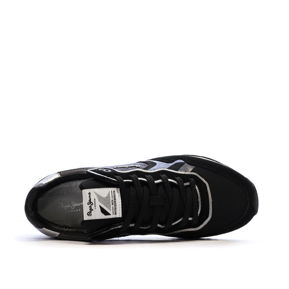 Baskets Noires Homme Pepe jeans Brit vue 4