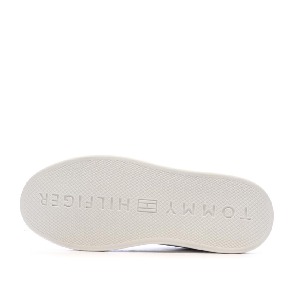 Baskets Blanches/Rouges Femme Tommy Hilfiger Icon vue 5