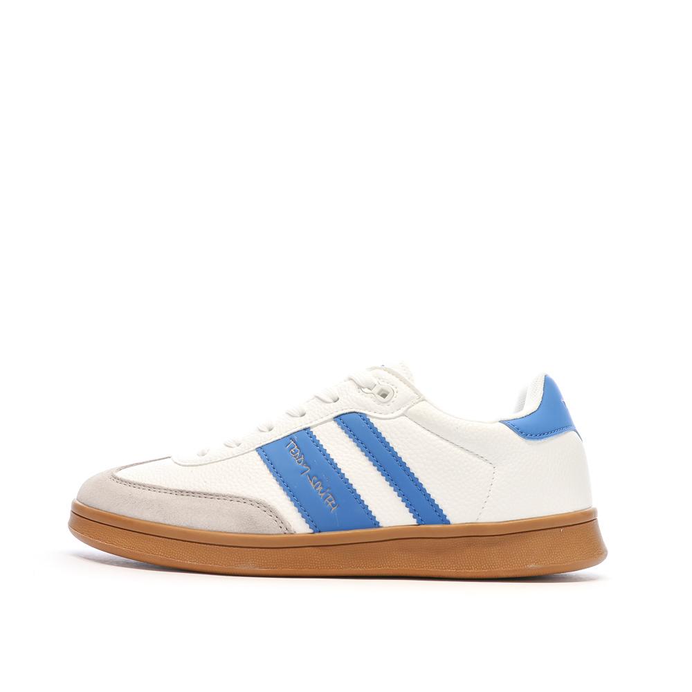 Baskets Blanches/Bleues Homme Teddy Smith 120032 pas cher