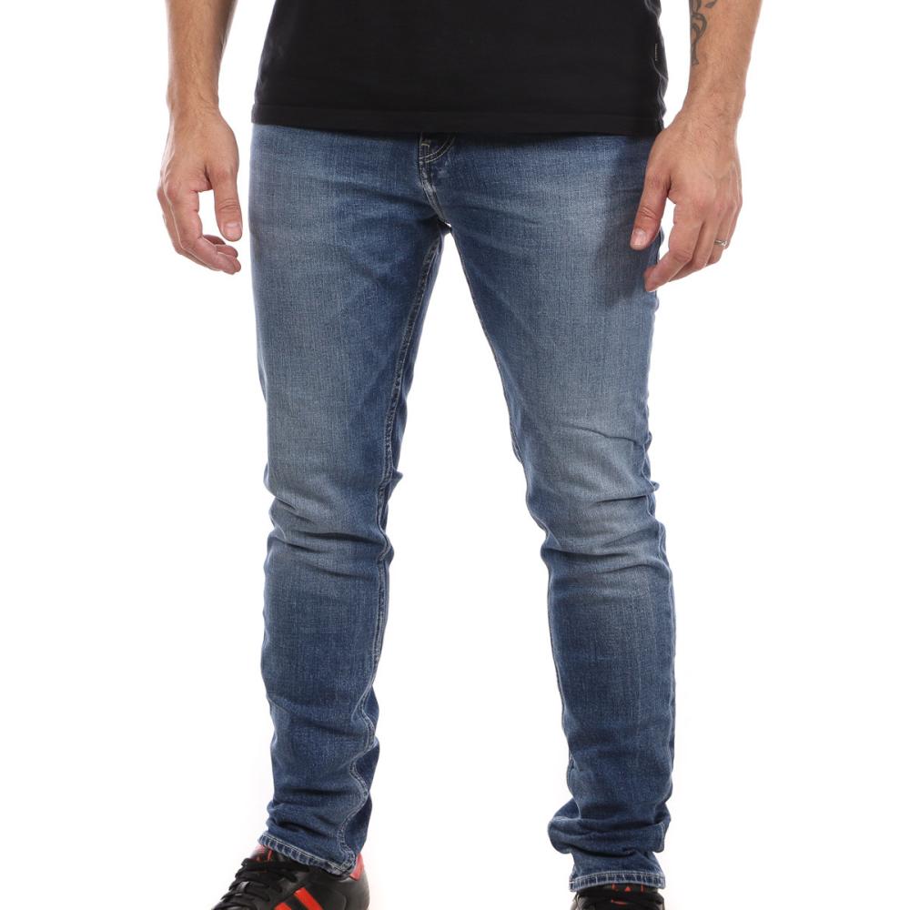Jean Skinny Bleu foncé Homme Teddy Smith Kurt pas cher