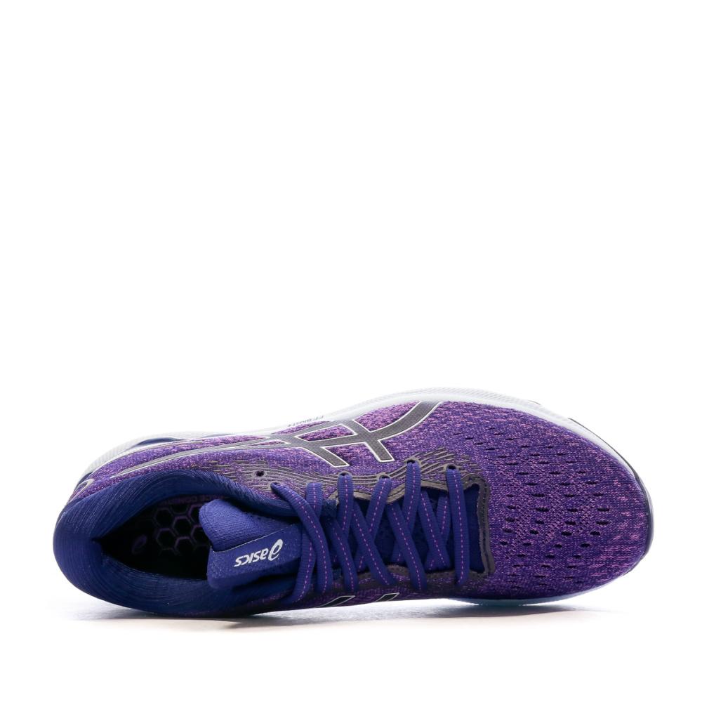 Chaussures De Running Violette Femme Asics Gel Nimbus 24 vue 4