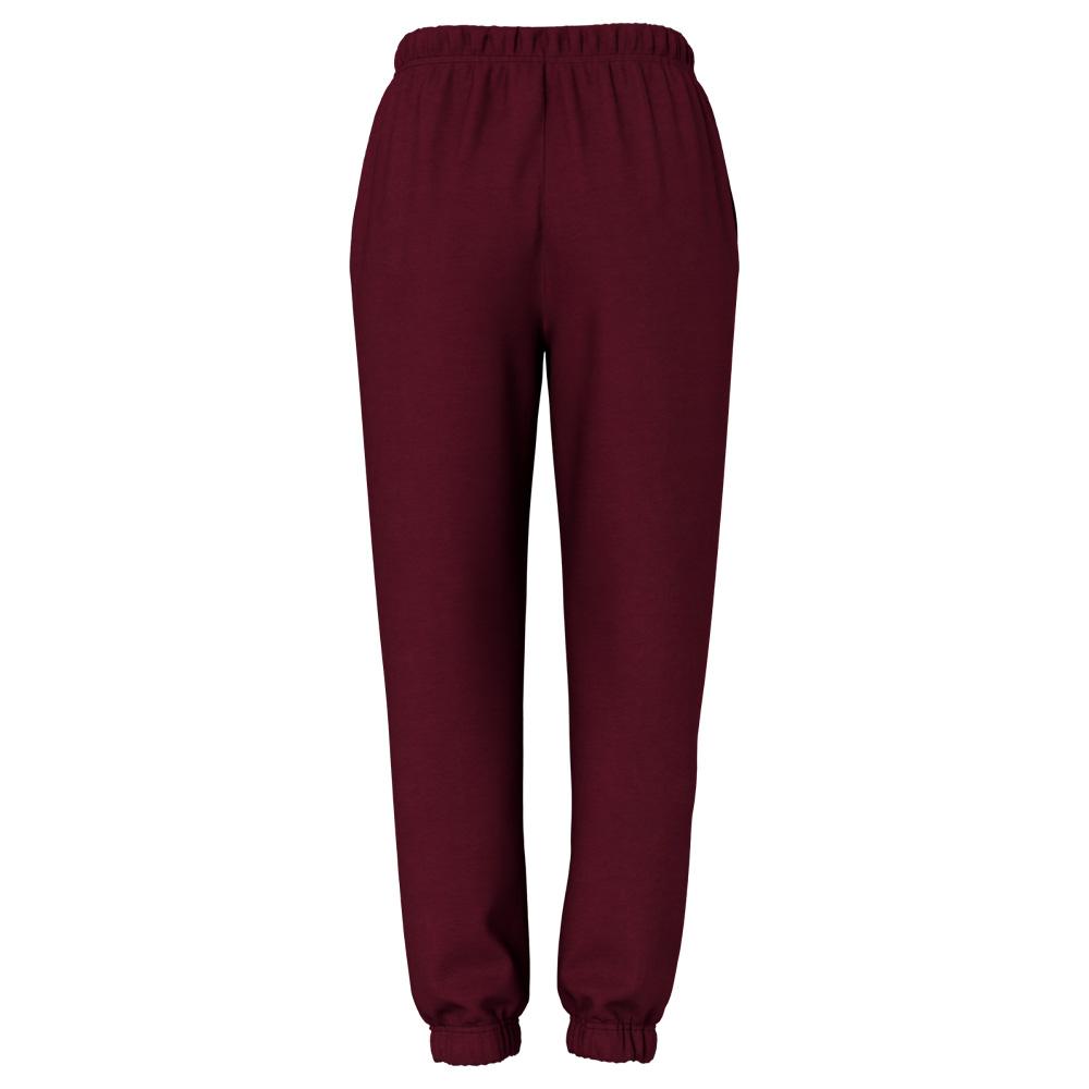 Jogging Bordeaux Femme Pieces Pcchilli vue 2