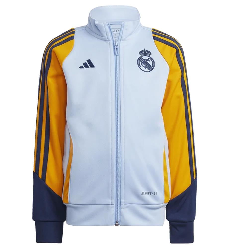 Real Madrid Boy's blue/navy/yellow tracksuit Adidas 24 Photo of the Espace des Marques %store% store - view of %key%