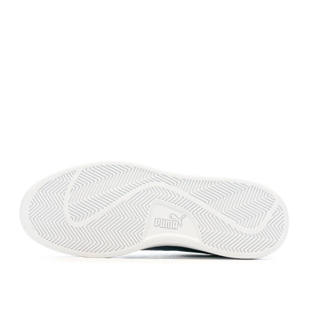 Baskets Marine/Blanc Homme Puma Smash v2 Buck vue 5