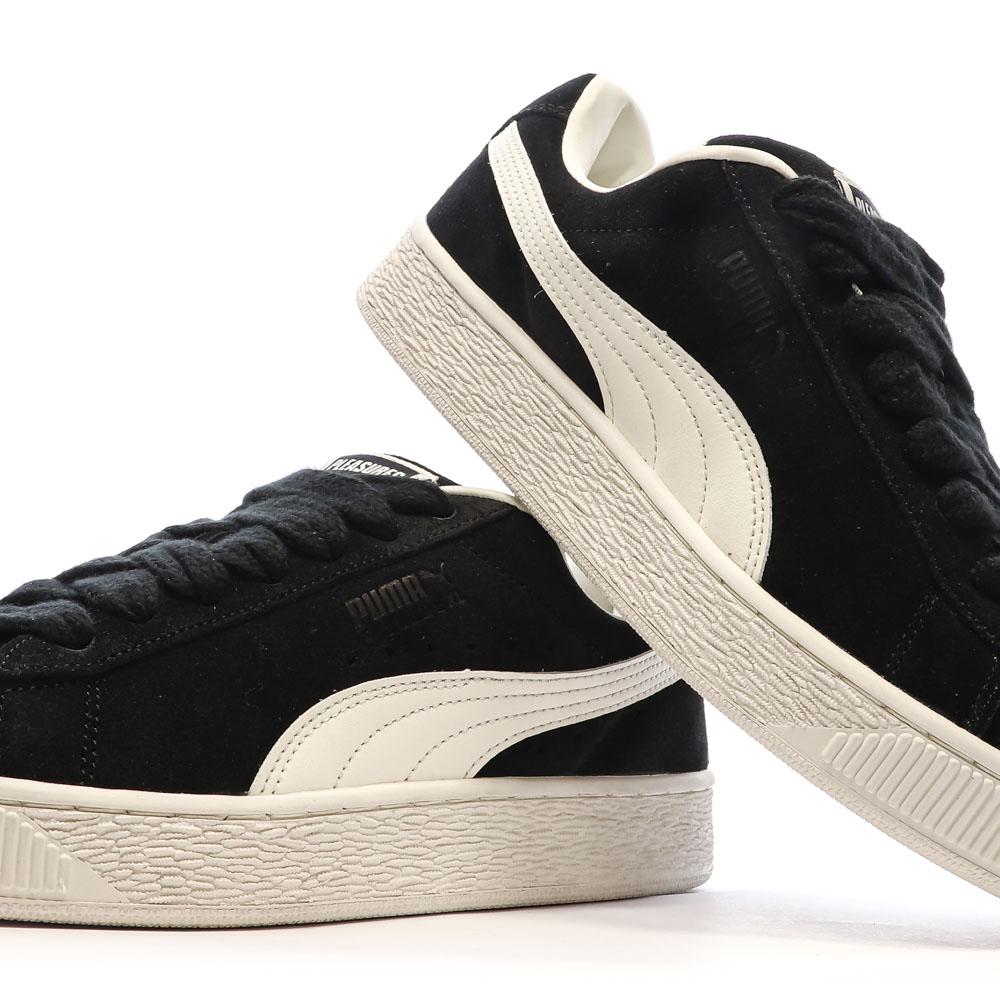 Baskets Noires Homme Puma Suede Xl Pleasures vue 7