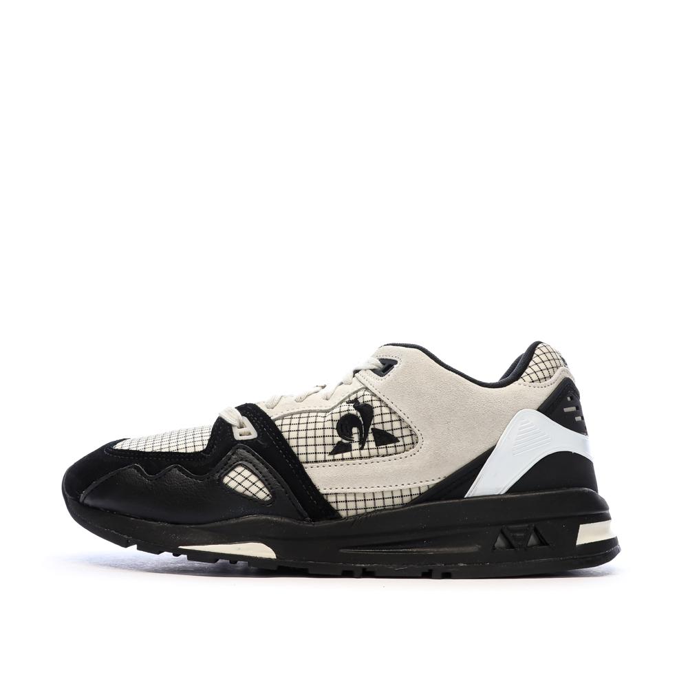 Baskets Noir/Beige Homme Le Coq Sportif Lcs R1000 Ripstop Espace - Main Image