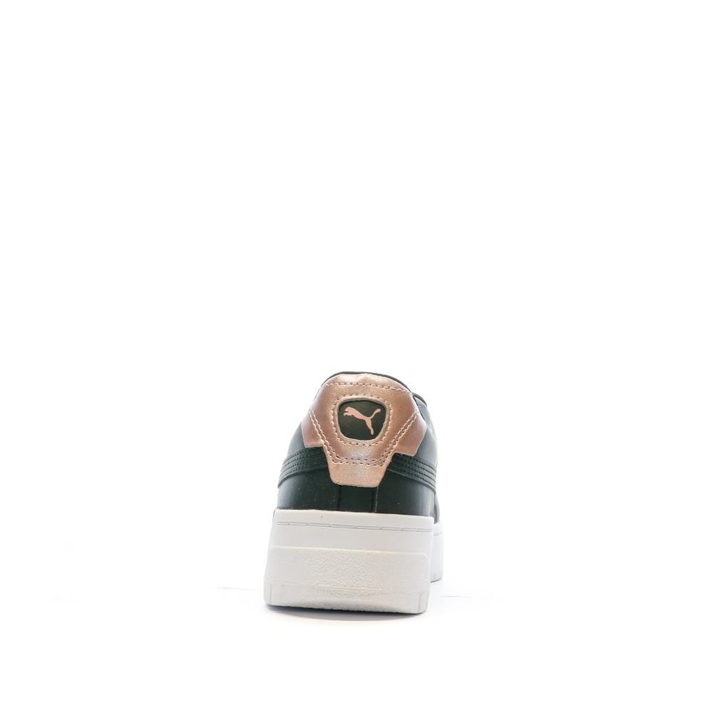 Baskets Noirs Femme Puma Cali Dream Metal vue 3