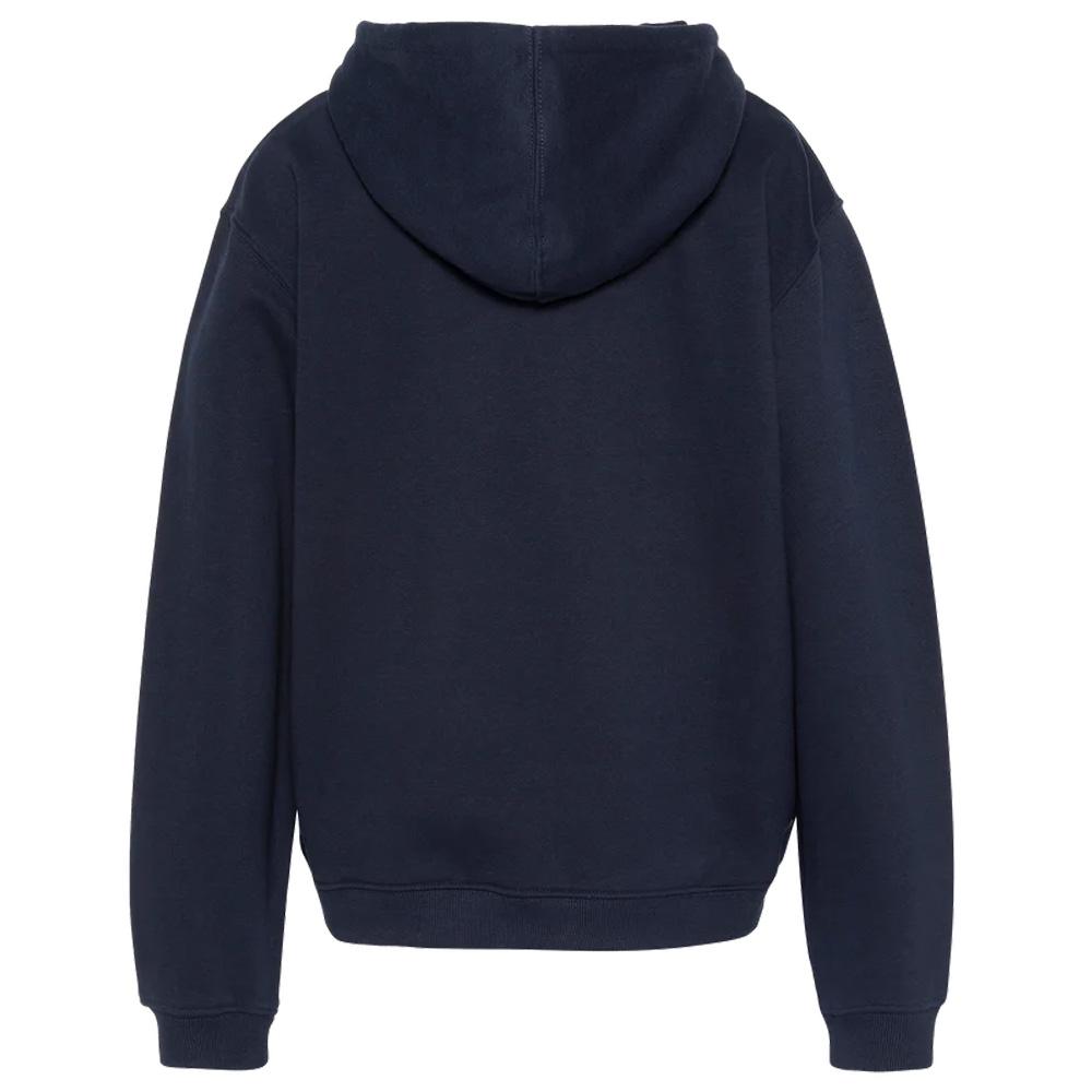 Sweat Marine Femme Schott SWHBRODEDW vue 2