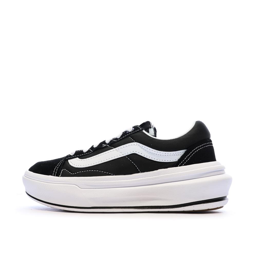 Baskets Noir/Blanc Mixte Vans Ua Old Skool Overt pas cher