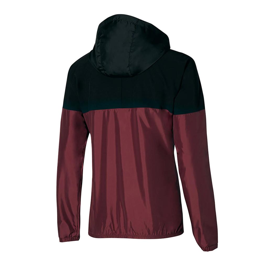 Veste Coupe-Vent Bordeaux Femme Mizuno Tennis vue 2