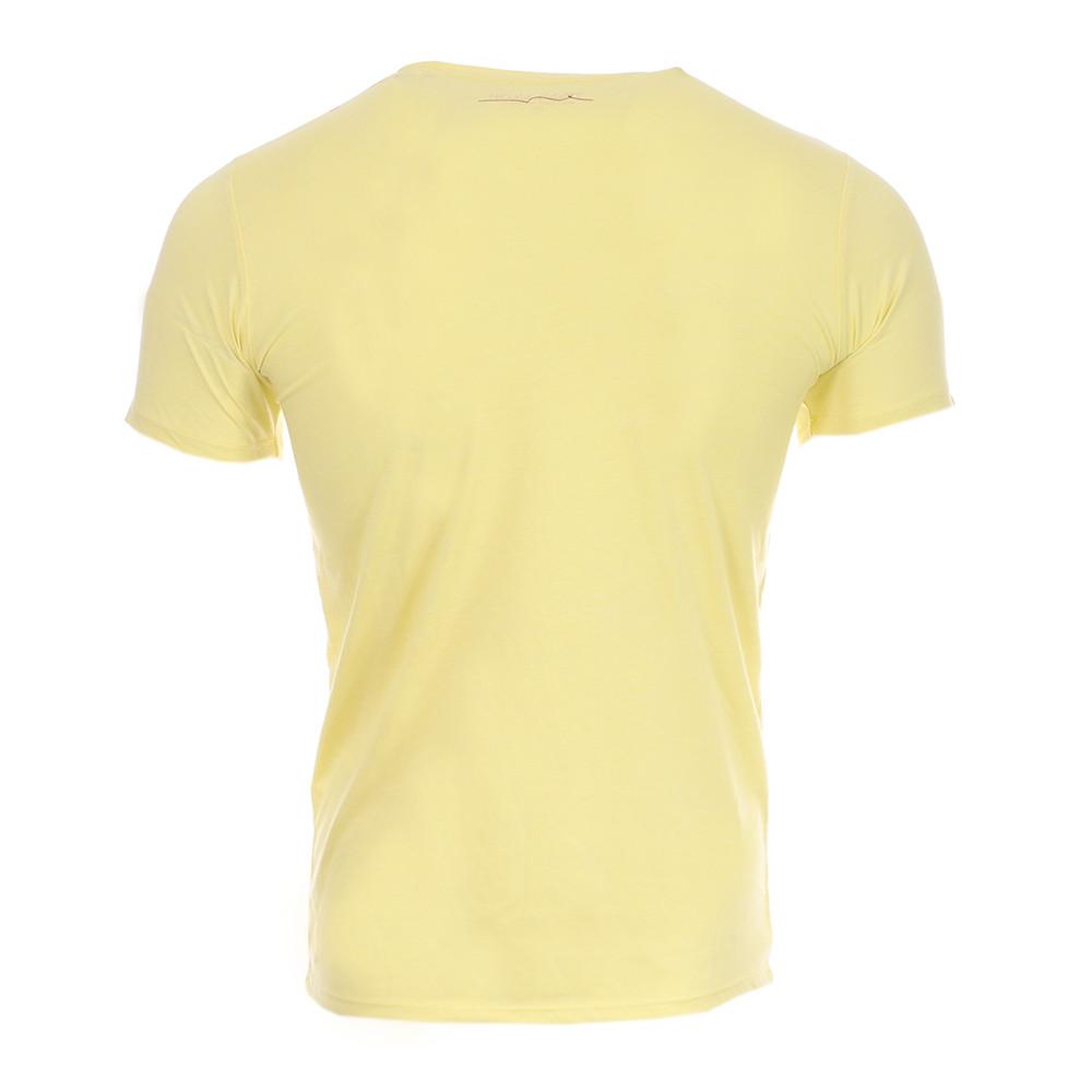 T-shirt Jaune Homme Teddy Smith Ticlass Basic vue 2