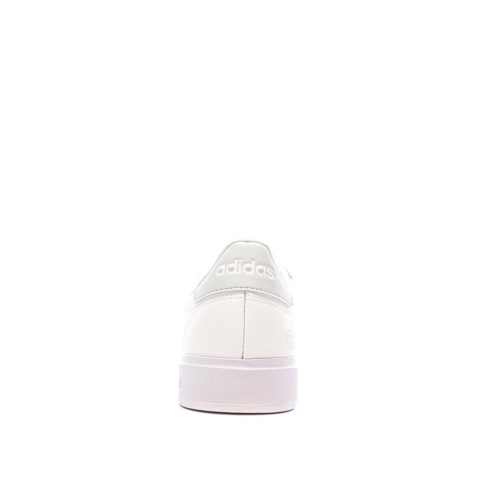 Baskets Blanches/Marine Homme Adidas Grand Court 2.0 HP2531 vue 3