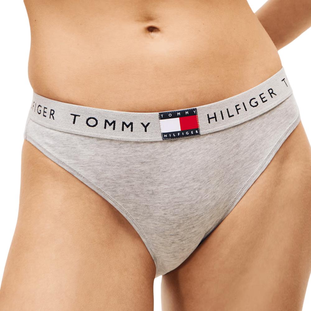 Culotte Grise Femme Tommy Hilfiger Classic Bikini pas cher