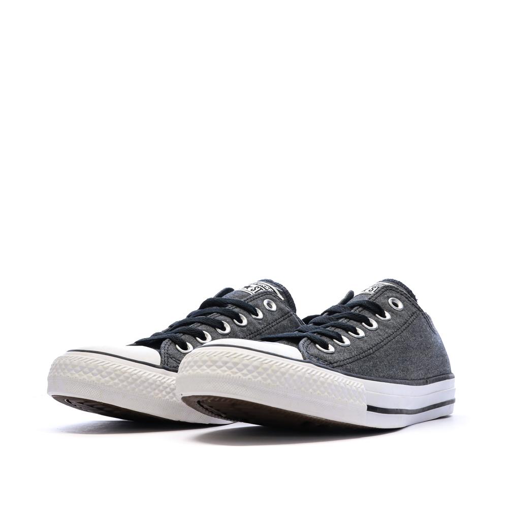 Baskets All Star Gris Jeans Mixte Converse Ctas Ox vue 6