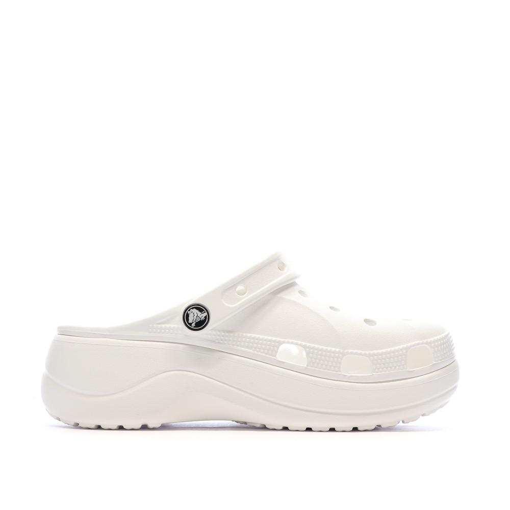 Sandalias Crocs blancas para mujer Baya ver 2