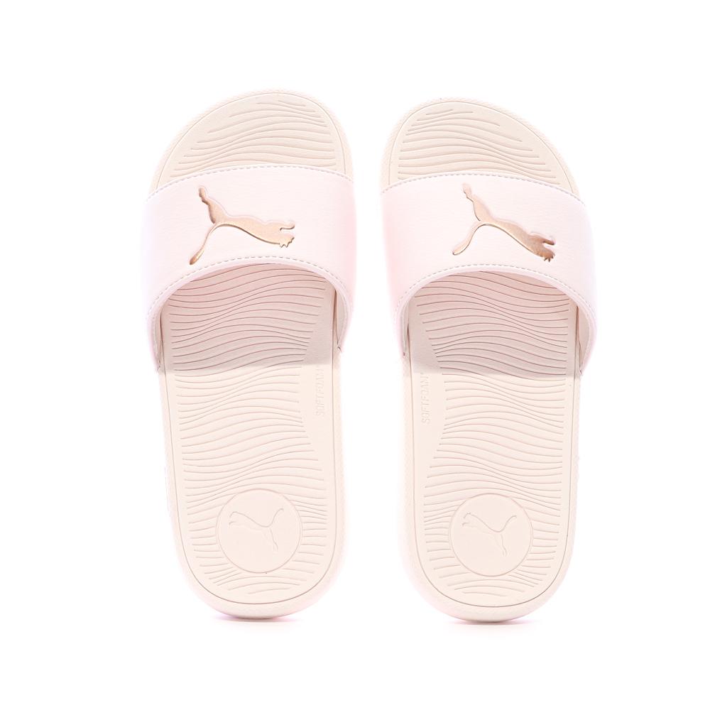 Claquettes Rose Pale Femme Puma Cool vue 3