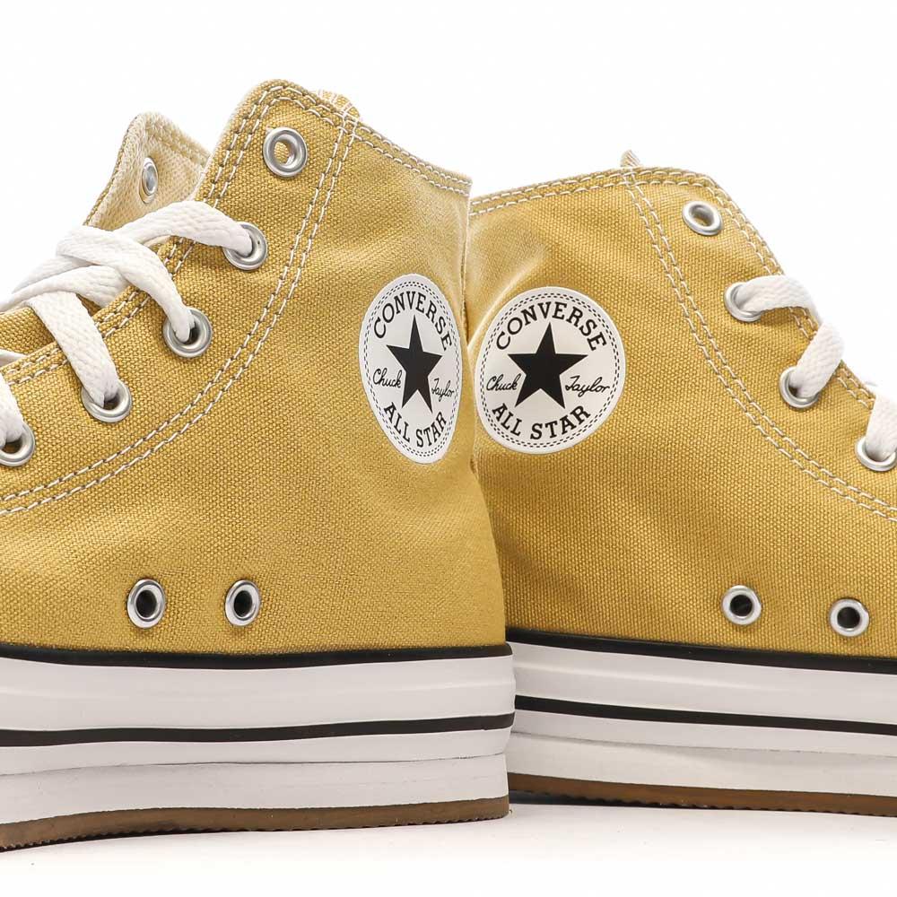 Baskets Jaunes Garçon/Fille Converse Chuck Taylor All Star Eva vue 7