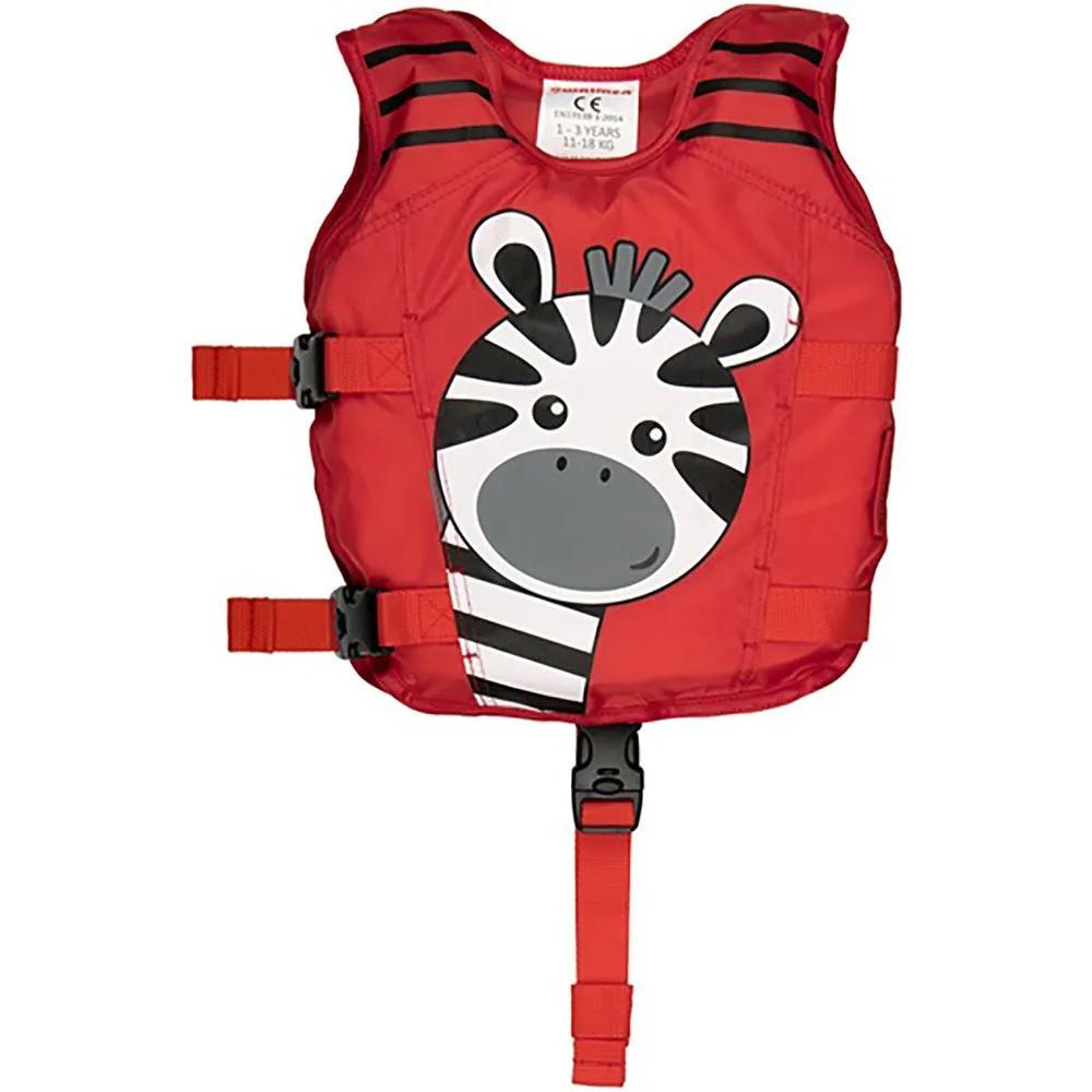 Chaleco salvavidas infantil con motivos de animales - 2-3 años - 15-19 kg - Rojo barato